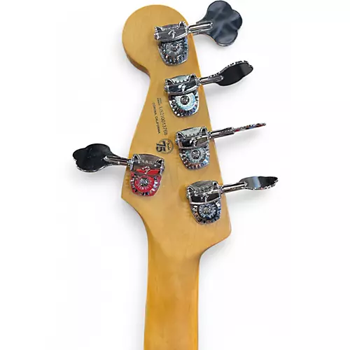 Used 2021 Fender American Professional II Jazz Bass V Olympic White Electric Bass Guitar Olympic White