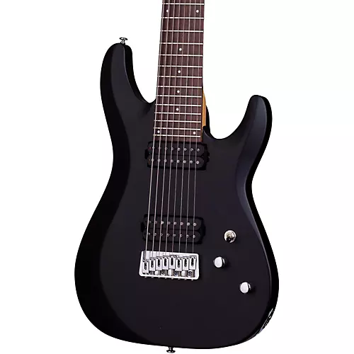 Schecter Guitar Research C-8 Deluxe 8-String Electric Guitar Satin Black