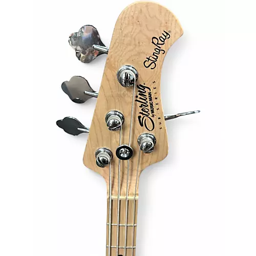 Used Sterling by Music Man Sub Stingray Ray4HH Candy Apple Red Electric Bass Guitar Candy Apple Red
