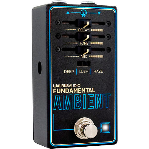 Walrus Audio Fundamental Series Ambient Reverb Effects Pedal Black