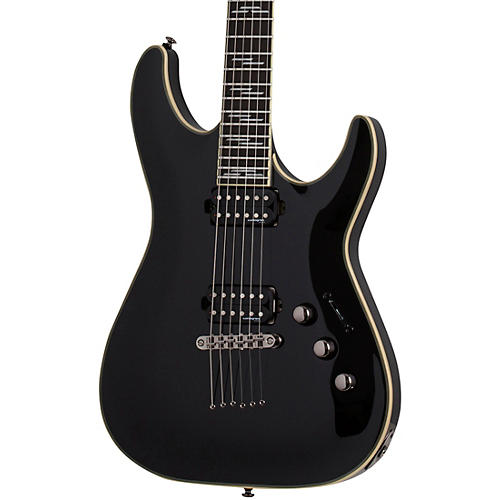 Schecter Guitar Research C-1 Blackjack 6-String Electric Guitar Gloss Black