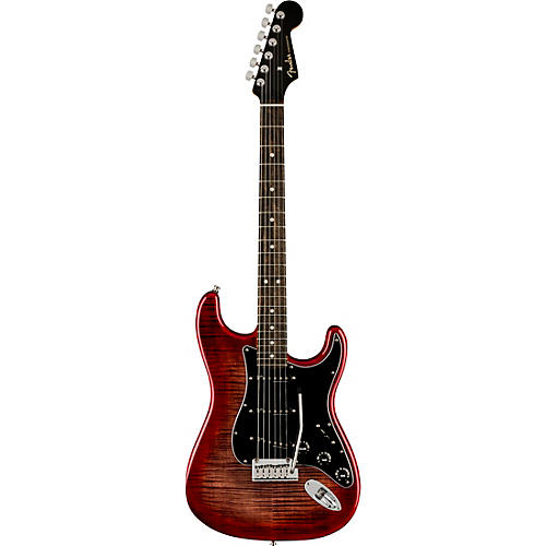 Fender American Ultra Stratocaster Ebony Fingerboard Limited-Edition Electric Guitar Umbra Burst
