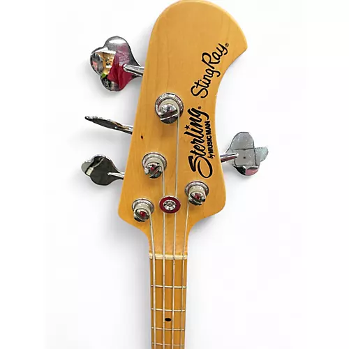 Used Sterling by Music Man string ray yellow Electric Bass Guitar yellow