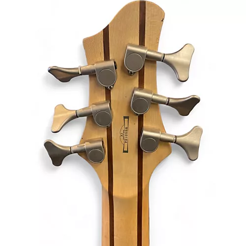 Used Ibanez BTB 406 QM Trans Black Electric Bass Guitar Trans Black