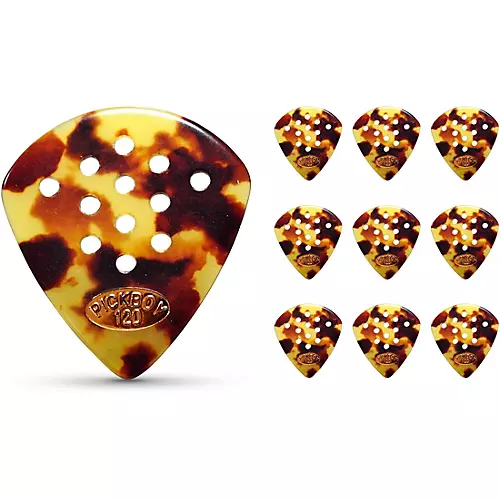 Pick Boy Pos-a-Grip Classic T Shell Cellulose Jazz Guitar Picks 1.50 mm 10 Pack
