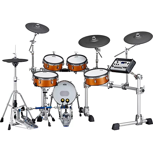 Yamaha DTX10K Electronic Drum Kit With Mesh Heads Black Forest