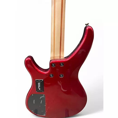 Used Yamaha TRBX304 Candy Apple Red Metallic Electric Bass Guitar Candy Apple Red Metallic