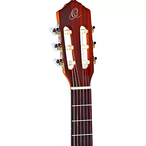 Ortega Family Series Pro RCE131 Acoustic-Electric Slim Neck Nylon String Guitar Satin Natural