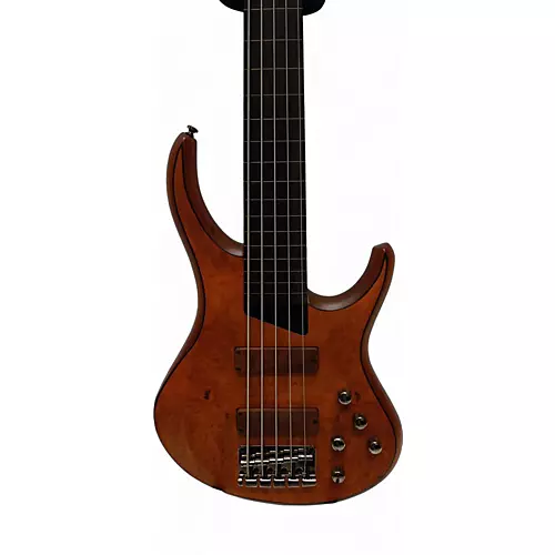 Used MTD Kingston 5 String Fretless Mahogany Electric Bass Guitar Mahogany