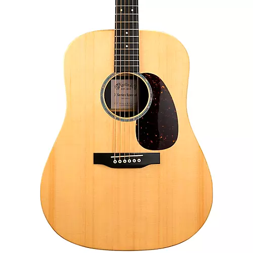 Martin X Series Special D-X2E Spruce-Rosewood HPL Acoustic-Electric Guitar Pack Natural