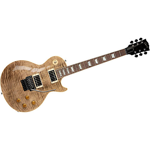 Gibson Custom Les Paul Axcess Standard Figured Floyd Rose Electric Guitar DC Rust