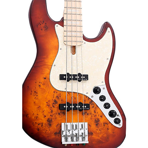 Sire Marcus Miller V7 Swamp Ash Reissue 4-String Electric Bass Satin Transparent Green