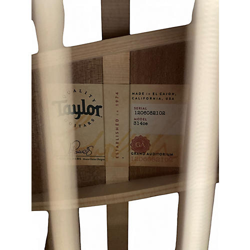 Used Taylor 314CE  Natural Acoustic Electric Guitar Natural