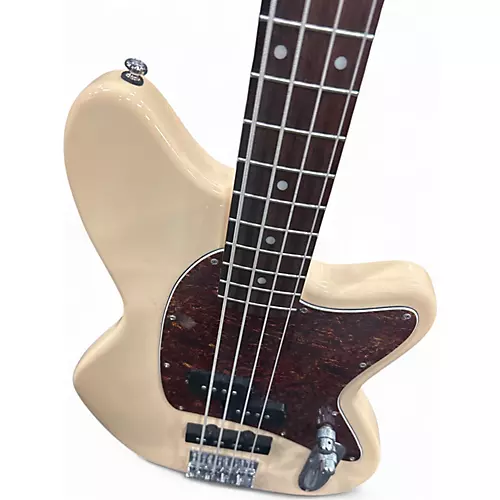 Used Ibanez tmb100 Antique White Electric Bass Guitar Antique White