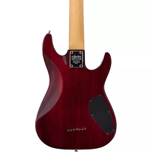 Schecter Guitar Research Omen Extreme-7 Left-Handed Electric Guitar Black Cherry