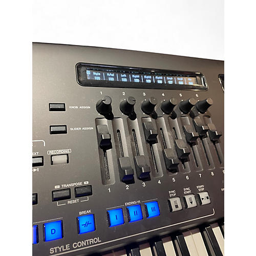 Used Yamaha GENOS 76 Key Keyboard Workstation