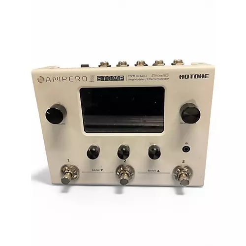 Used Hotone Effects AMPERO II STOMP Effect Processor