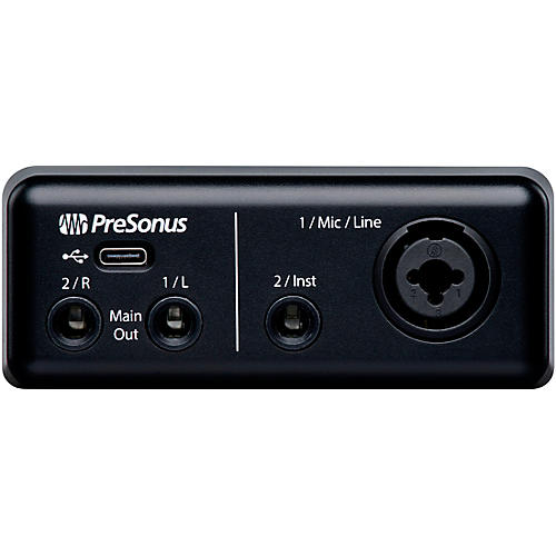 PreSonus AudioBox GO Mobile 2x2 USB Audio Interface With Studio One Artist 6 Software