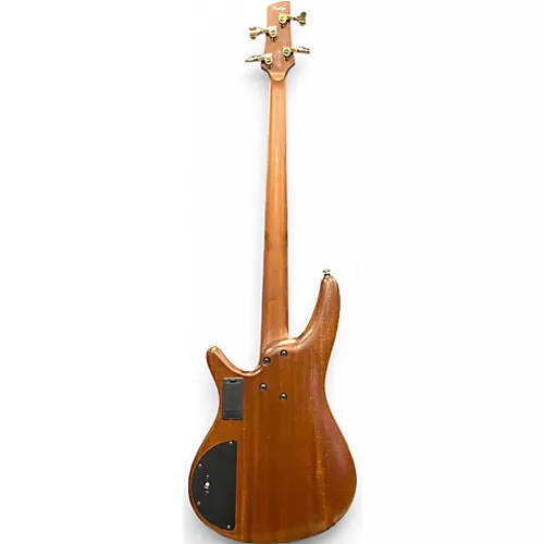 Used 2025 Ibanez SR5500 Natural Electric Bass Guitar Natural