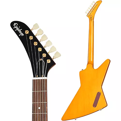 Epiphone 1958 Korina Explorer Outfit Left-Handed Electric Guitar Aged Natural