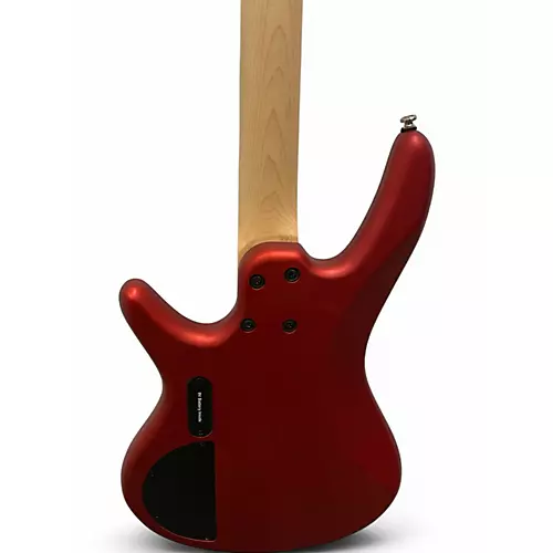Used Ibanez MEZZO SRMD200 4 STRING Metallic Red Electric Bass Guitar Metallic Red