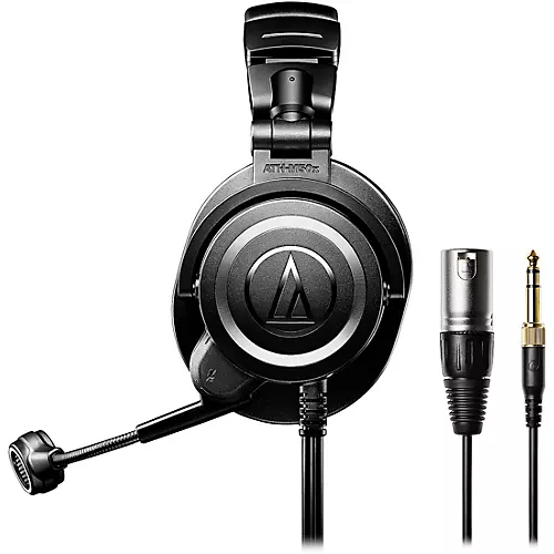 Audio-Technica ATH-M50xSTS StreamSet Professional Streaming Headset Black