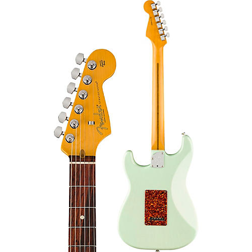 Fender American Professional II Stratocaster Thinline Limited-Edition Electric Guitar Transparent Shell Pink