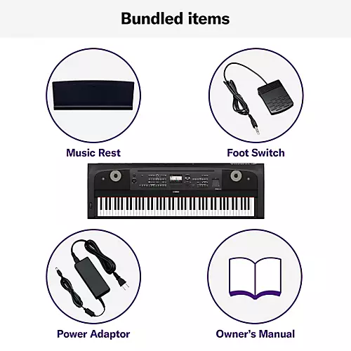 Yamaha DGX-670 88-Key Portable Grand Black