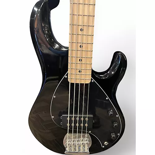 Used Sterling by Music Man Ray5 5 String Black Electric Bass Guitar Black