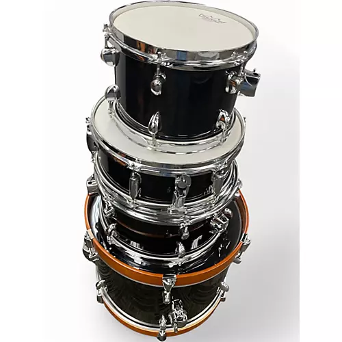 Used TAMA 4 Piece club jam charcoal mist Drum Kit charcoal mist