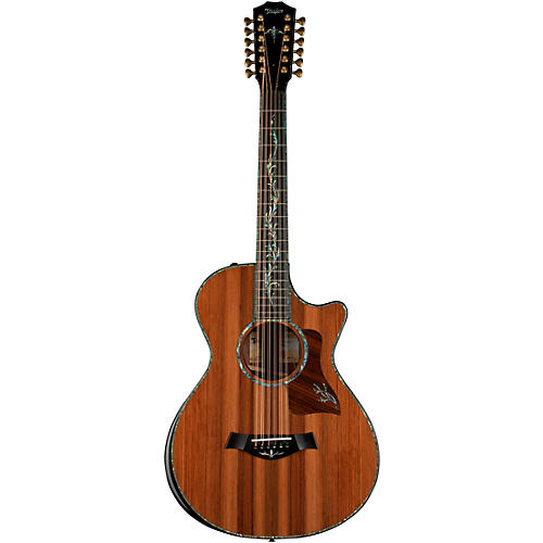 Taylor PS52ce Grand Concert 12-Fret 12-String Acoustic-Electric Guitar Shaded Edge Burst