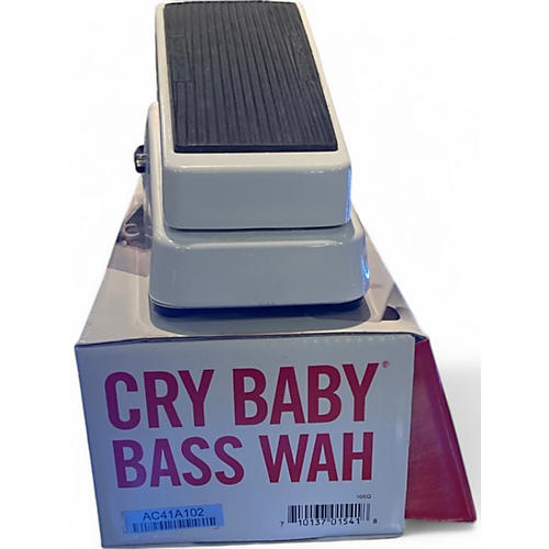 Used Dunlop 105Q Cry Baby Bass Wah Bass Effect Pedal