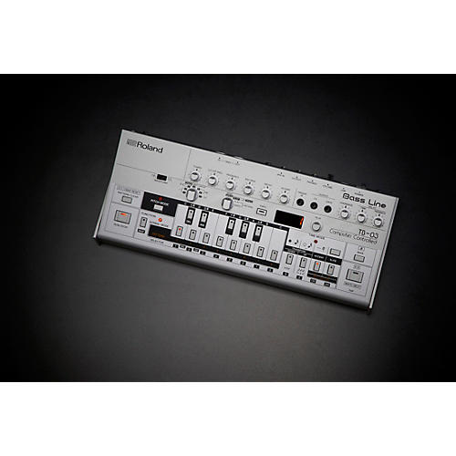 Roland TB-03 Boutique Bass Line with Decksaver Cover