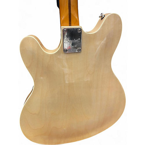 Used 2023 Squier Classic Vibe Starcaster Hollow Natural Hollow Body Electric Guitar Natural