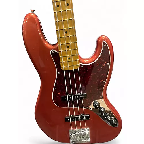 Used Fender Player Jazz Bass Aged Candy Apple Red Electric Bass Guitar Aged Candy Apple Red