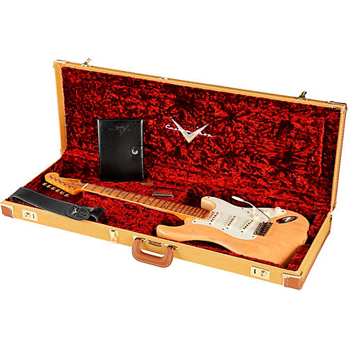 Fender Custom Shop '58 Stratocaster Relic Electric Guitar Super Faded Aged Surf Green