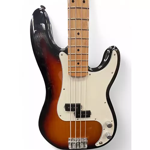 Used Fender Player Precision Bass 2 Tone Sunburst Electric Bass Guitar 2 Tone Sunburst