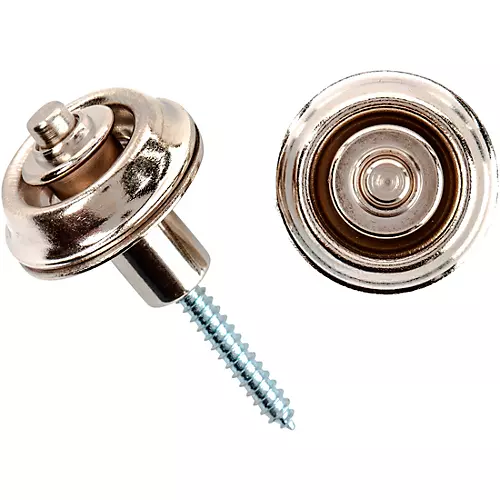 Dunlop Straplok Flush Mount Strap Retainer System Brass