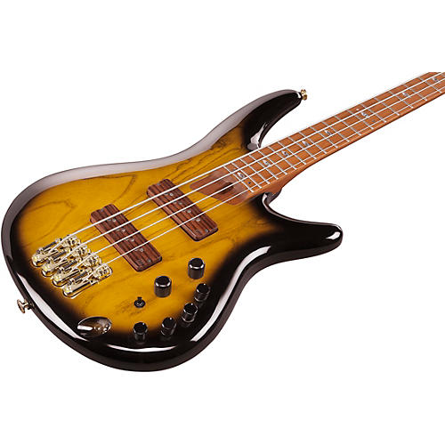 Ibanez Prestige SR4500 4-String Electric Bass Guitar Desert Sunset Burst