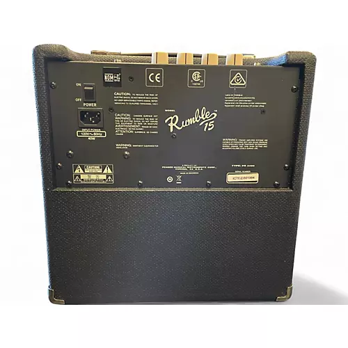 Used Fender Rumble 15 15W 1X8 Bass Combo Amp