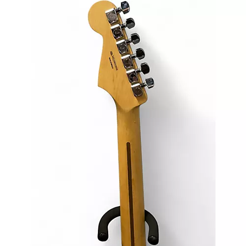 Used 2020 Fender Player Stratocaster Black Solid Body Electric Guitar Black