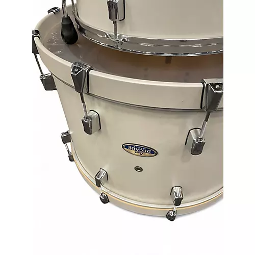 Used Pearl 4 Piece Decade Satin Pearl Drum Kit Satin Pearl