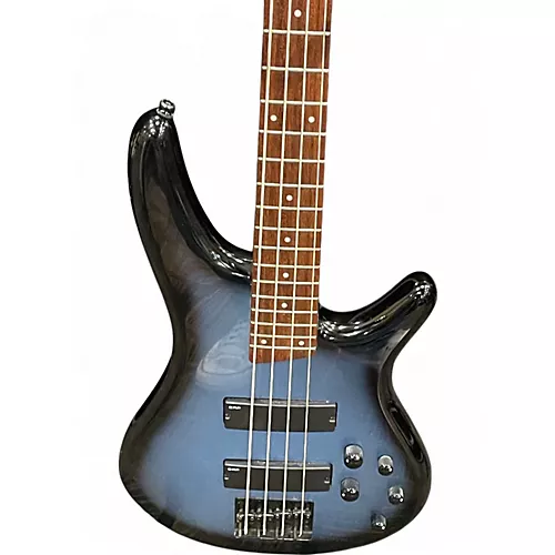 Used Ibanez SDGR Blue Electric Bass Guitar Blue
