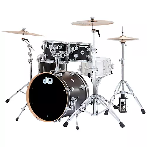 DW SSC Collectors Series 4-Piece Satin Oil Shell Pack With 20