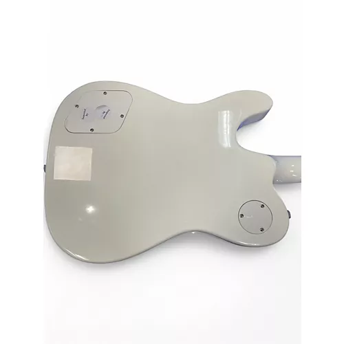 Used Fender JA90 Jim Adkins Thinline Telecaster Alpine White Hollow Body Electric Guitar Alpine White