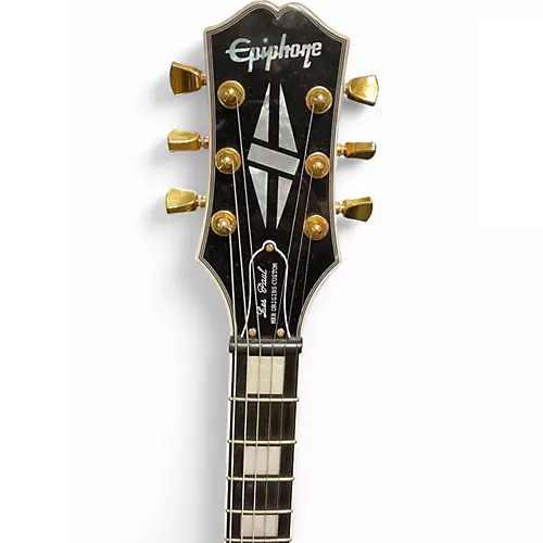 Used Epiphone Matt Heafy Les Paul Custom Alpine White Solid Body Electric Guitar Alpine White