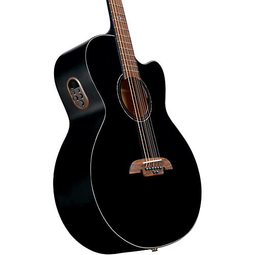 Alvarez ABT60CE 8-String Baritone Acoustic-Electric Guitar Black
