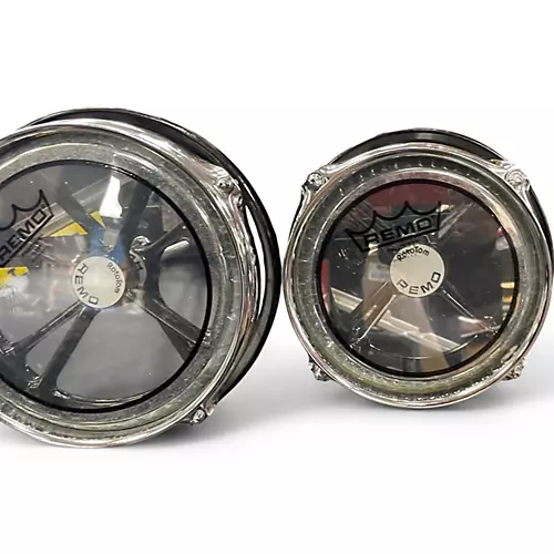 Used Remo 6in Rototoms Chrome Roto Toms Chrome 22