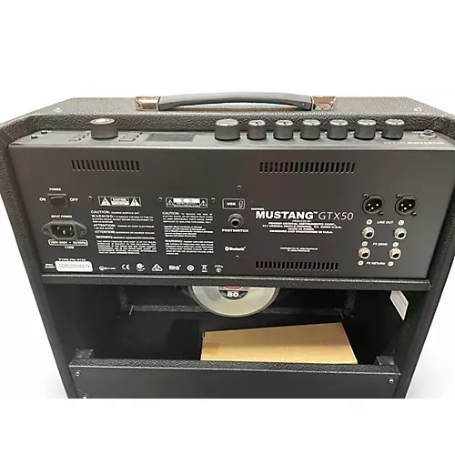 Used Fender GTX50 Mustang 1X12 Guitar Combo Amp