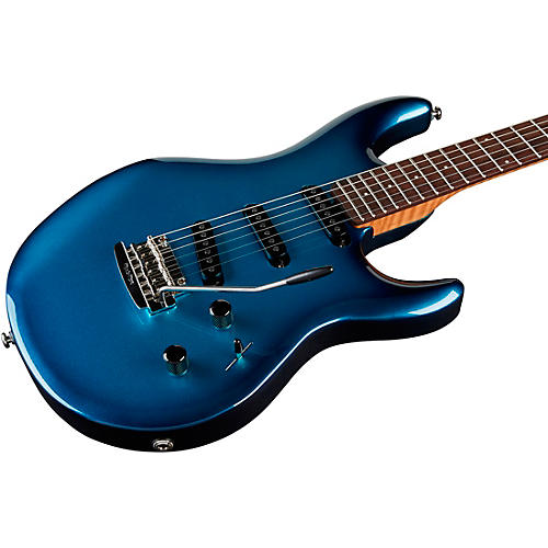 Ernie Ball Music Man Luke 4 SSS Electric Guitar Scoville Red